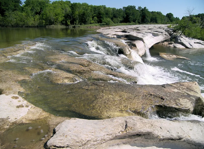 Onion Creek Crossing at McKinney Falls, Austin, Texas