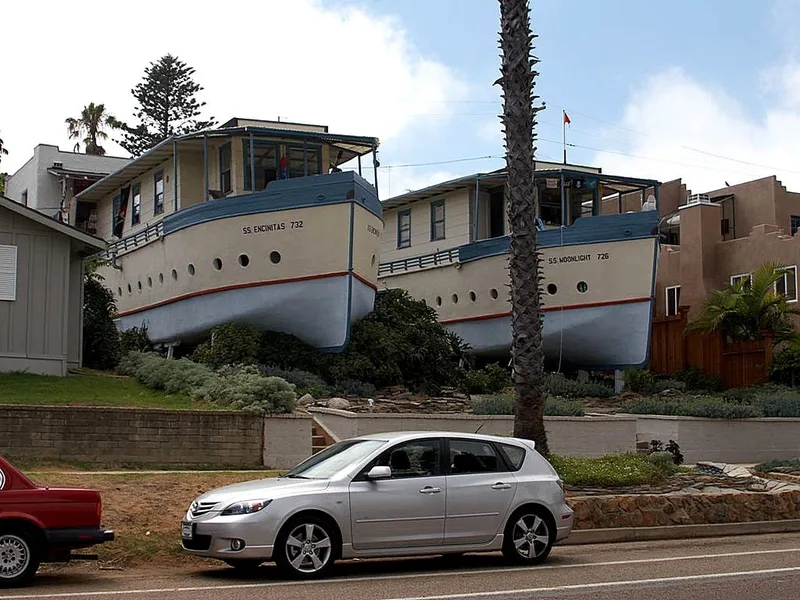 Encinitas Boathouses, Encinitas, California