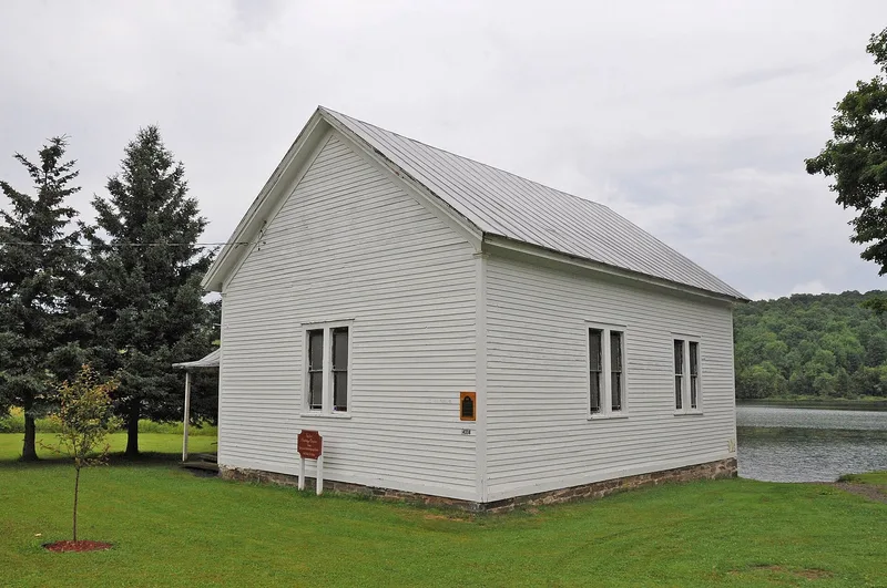 Taylor Center Methodist Episcopal Church and Taylor District #3 School, Taylore Center, New York