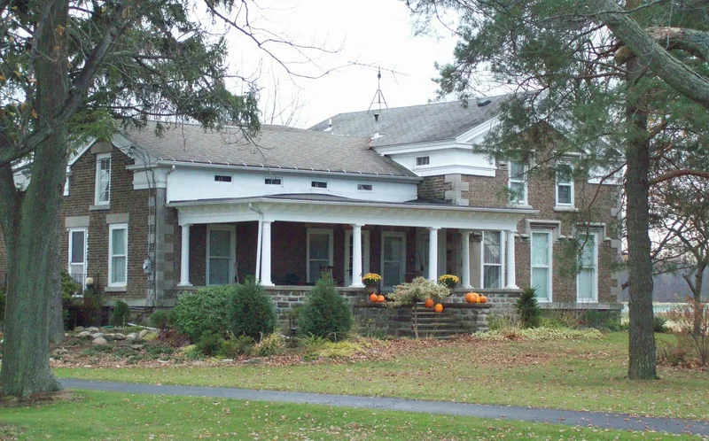 Morse Cobblestone Farmhouse, Wilson, New York