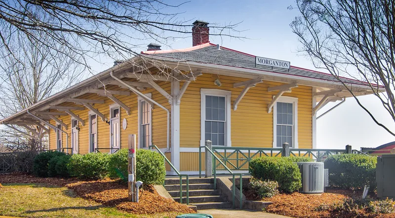 Southern Railway Freight Station, Morganton, North Carolina