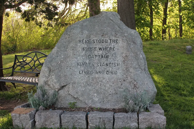 Myles Standish Park and Myles Standish House Site, Duxbury, Massachusetts