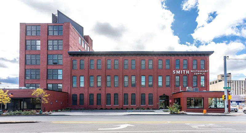 Buildings at 500 and 506 Erie Boulevard East, Syracuse, New York