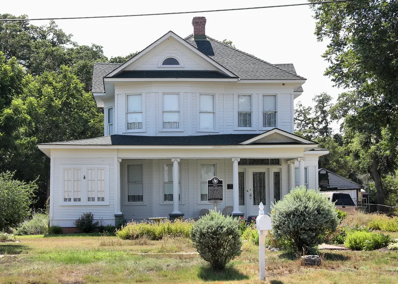 Donalson, Cora Jackman, House, Kyle, Texas