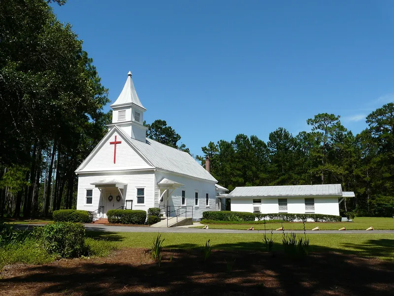 Ochlocknee Missionary Baptist Church and Cemetery, Beachton, Georgia