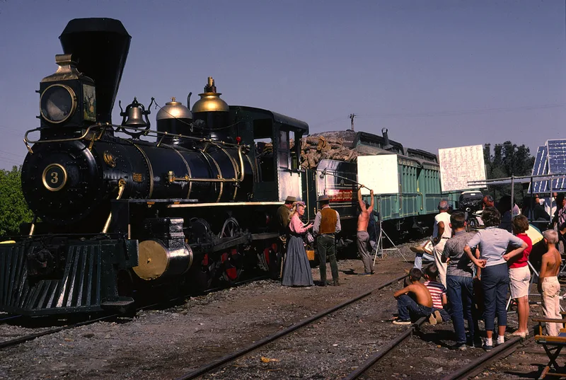 Sierra Railway Locomotive No. 3, Jamestown, California