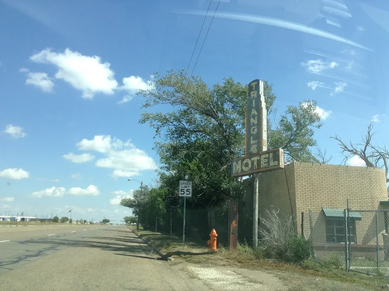 Triangle Motel, Amarillo, Texas