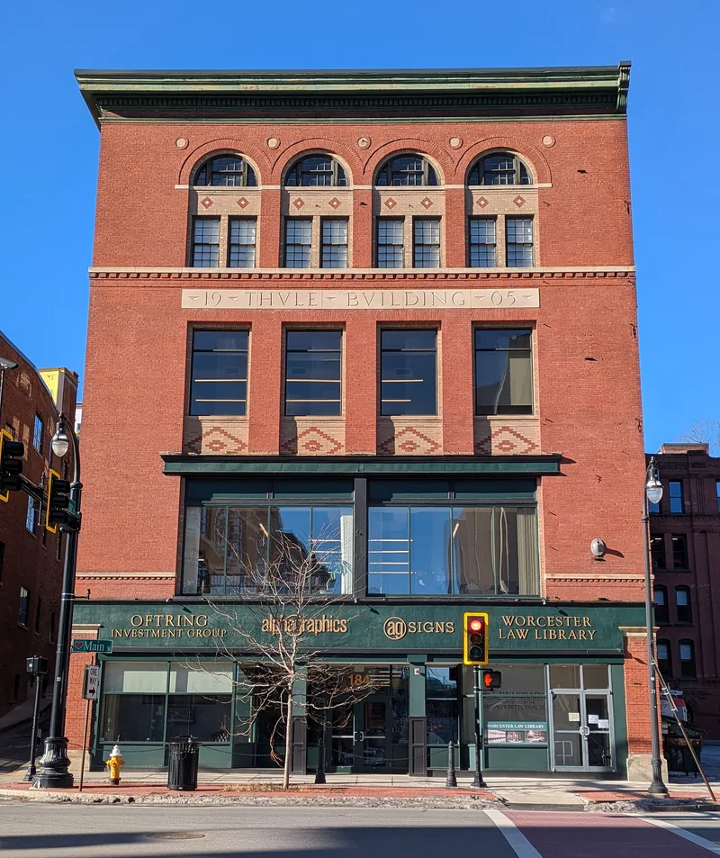 Thule-Plummer Buildings, Worcester, Massachusetts