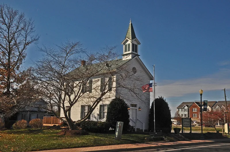 Old Town Hall and School, Haymarket, Virginia