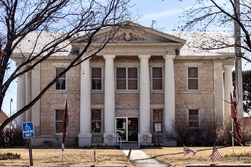 Glasscock County Courthouse and Jail, Garden City, Texas