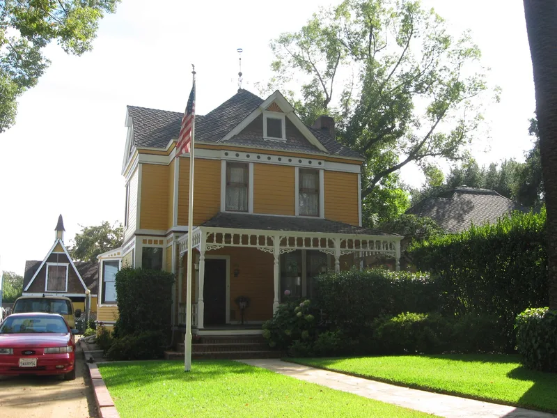Hood, Mrs. J.H., House, Pasadena, California