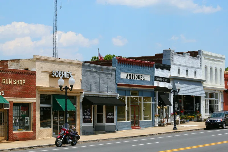 Pineville Commercial Historic District, Pineville, North Carolina