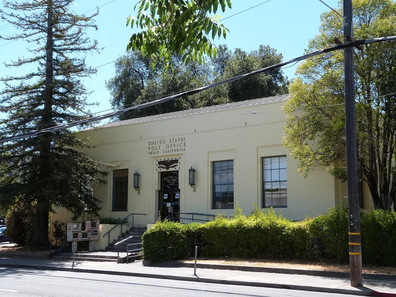 Ukiah Main Post Office, Ukiah, California