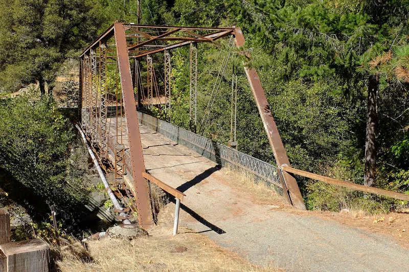 Hospital Bridge, Downieville, California