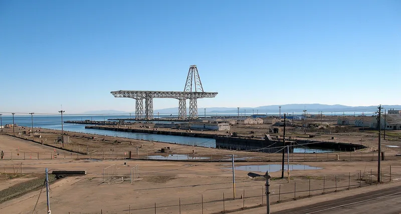 Drydock 4 Hunters Point Naval Shipyard, San Francisco, California