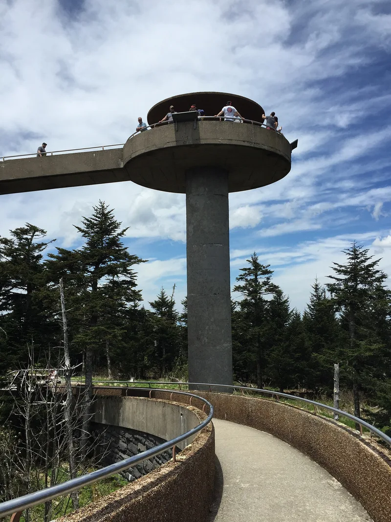 Clingmans Dome Observation Tower, Bryson City, North Carolina