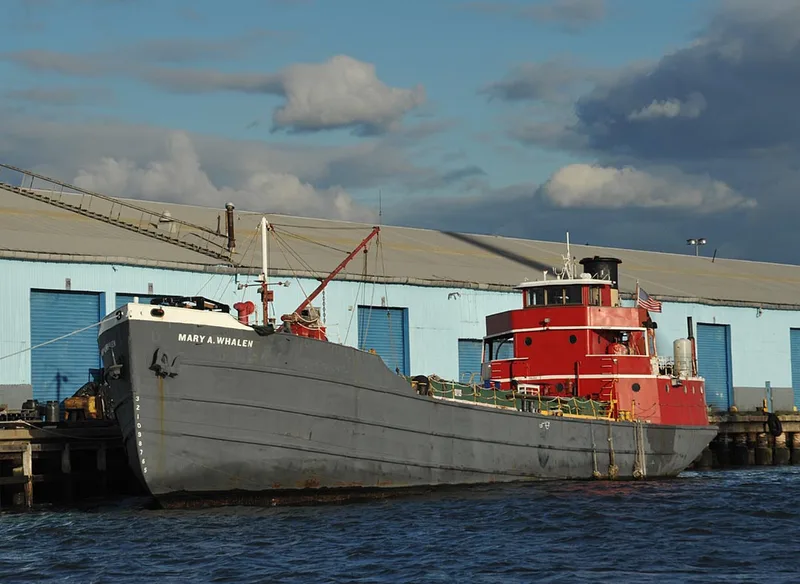 MARY A. WHALEN (tanker) (Additional Documentation), Red Hook, New York