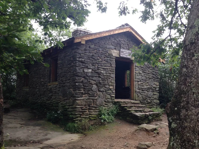 Blood Mountain Trail Shelter, Blairsville, Georgia