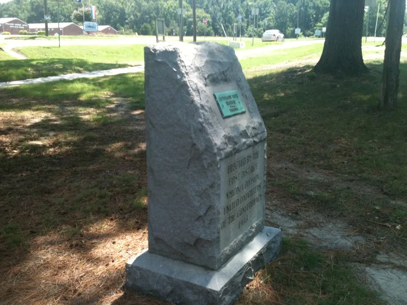 Falling Creek UDC Jefferson Davis Highway Marker, Richmond, Virginia