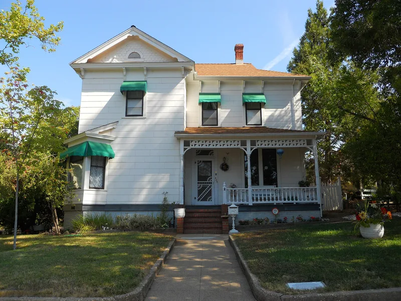 Burns, Irene, House, Auburn, California