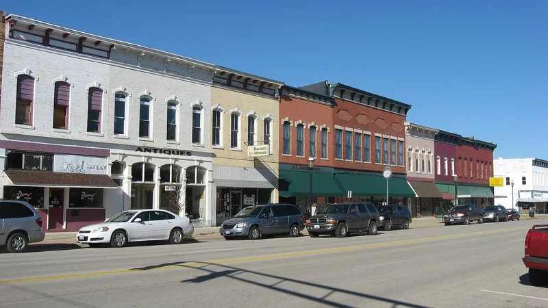 Marshall Business Historic District, Illinois