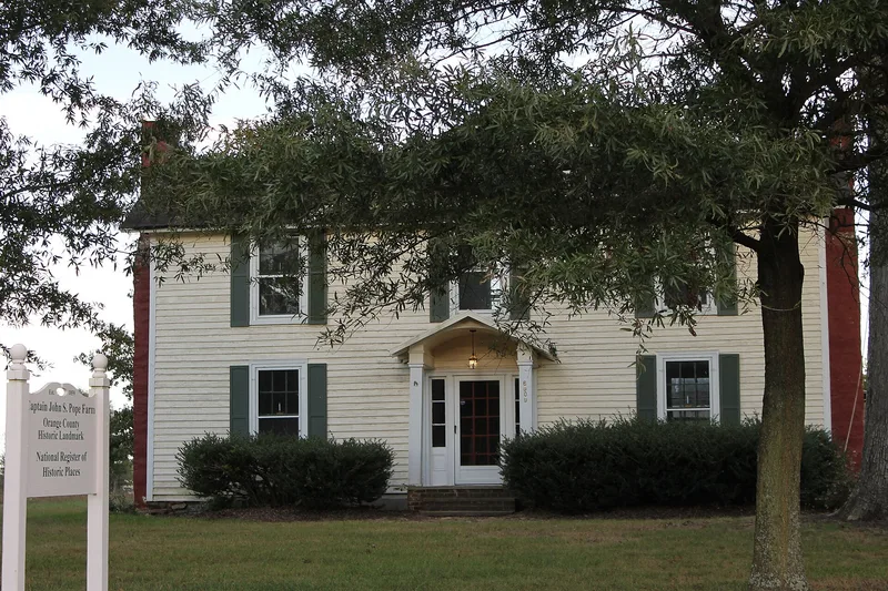 Pope, Capt. John S., Farm, Cedar Grove, North Carolina