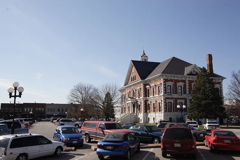 Macomb Courthouse Square historic District, Macomb, Illinois