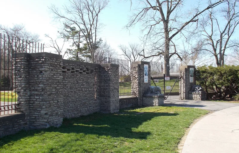 Buffalo Zoo Entrance Court, Buffalo, New York