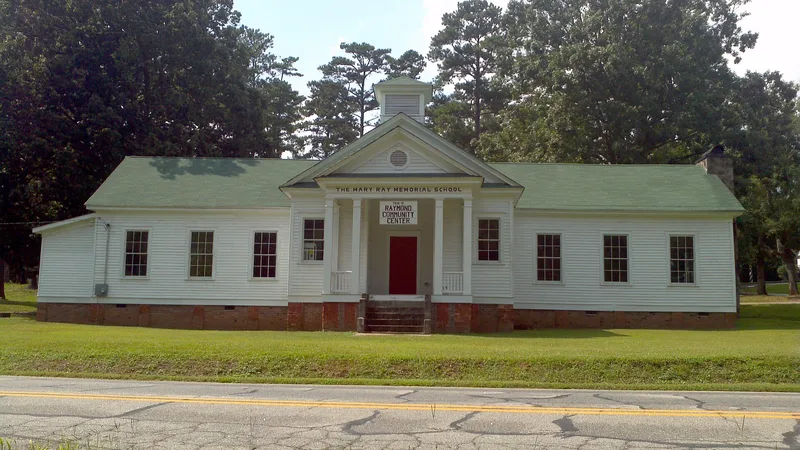 Ray, Mary, Memorial School, Raymond, Georgia