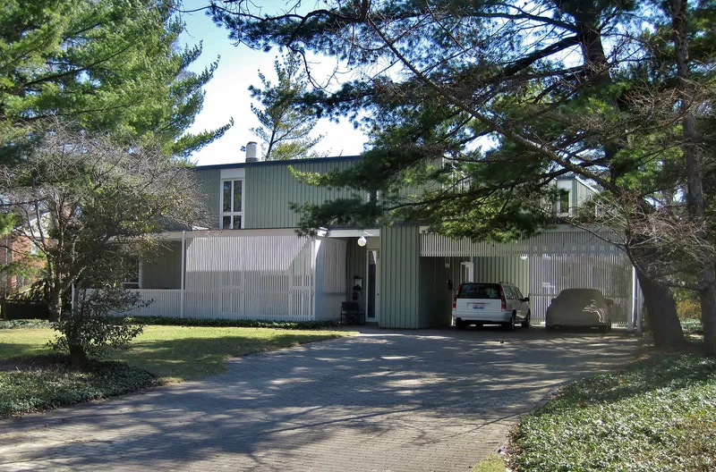 Drucker, Robert and Suzanne, House, Wilmette, Illinois
