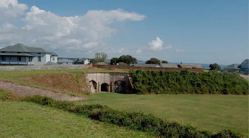 Fort Caswell Historic District, Caswell Beach, North Carolina