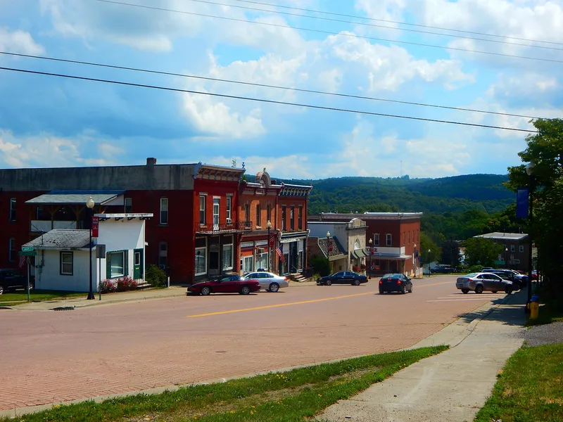Cattaraugus Village Commercial Historic District, New York