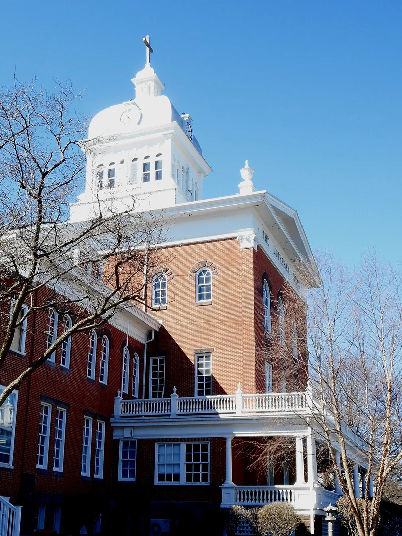 Old Main at the Lutheran Home at Topton, Longswamp Township, Pennsylvania
