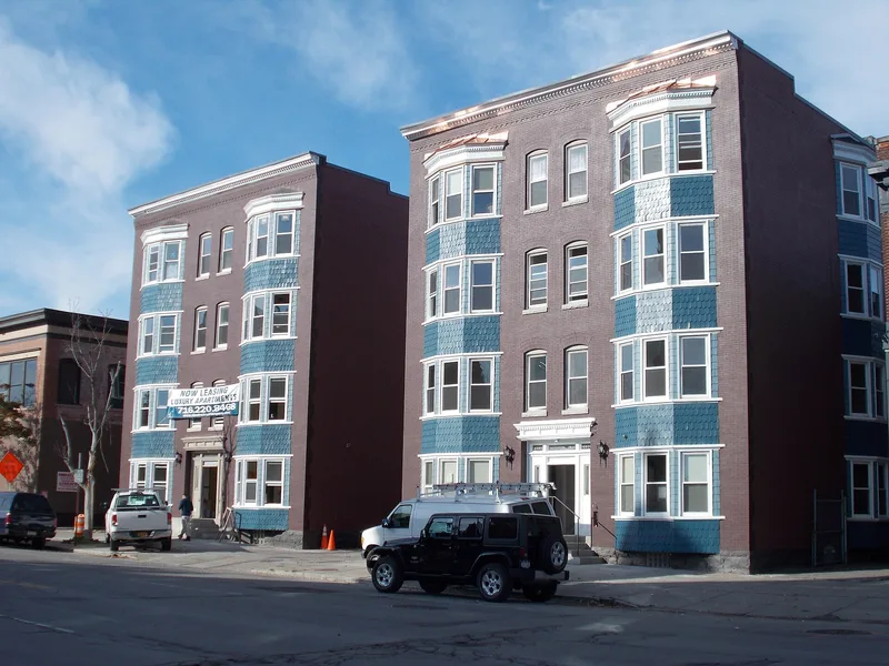 Wayne, The and The Waldorf Apartments, Buffalo, New York