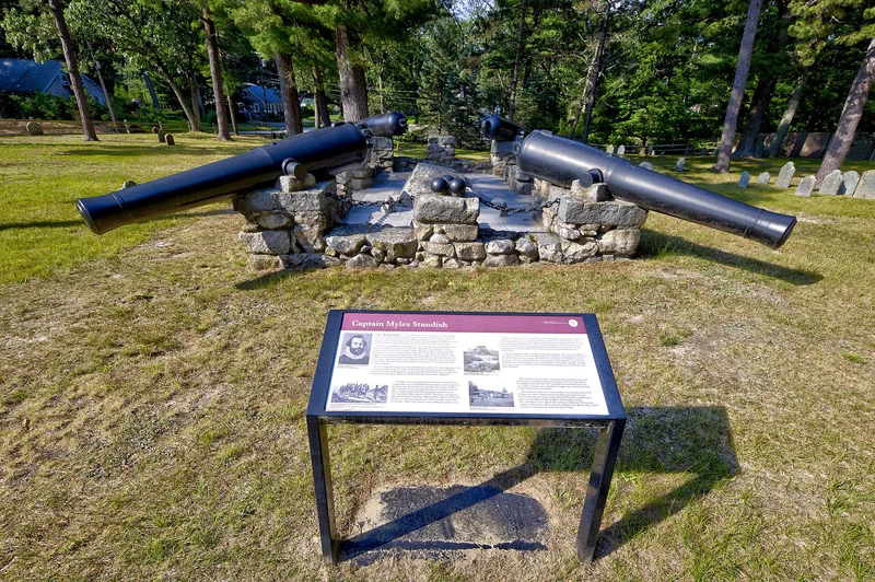 Myles Standish Burial Ground, Duxbury, Massachusetts