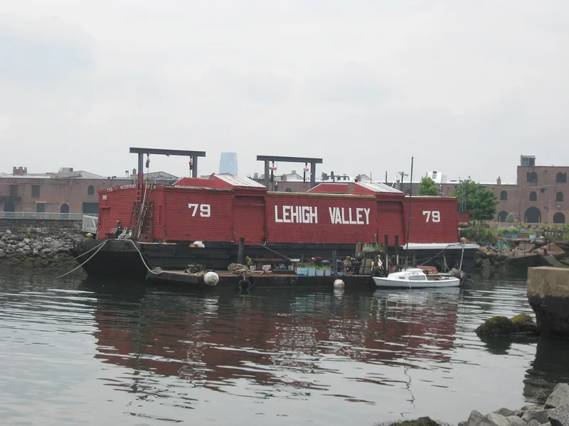 Lehigh Valley Railroad Barge 79, Brooklyn, New York