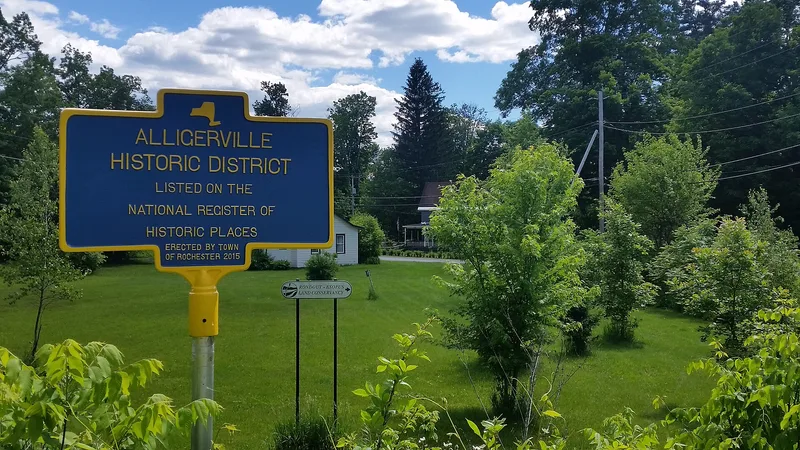 Alligerville Historic District, New York