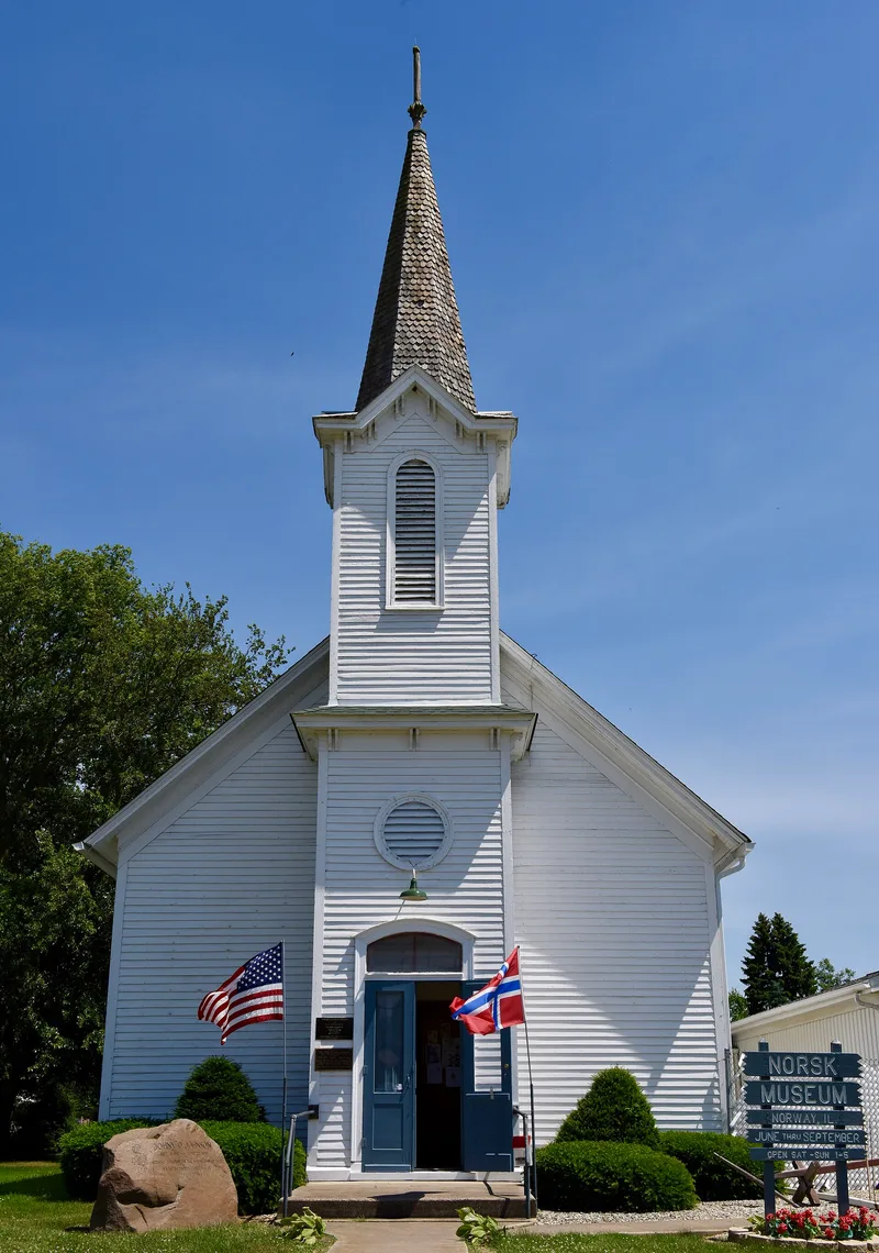 Hauge Lutheran Church, Sheridan, Illinois