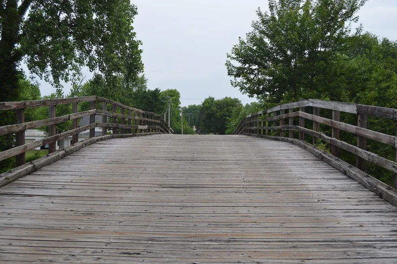 Bridge at Thirteenth Street, St. Francisville, Illinois