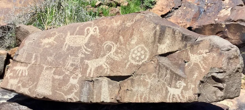 Coso Rock District, China Lake, California