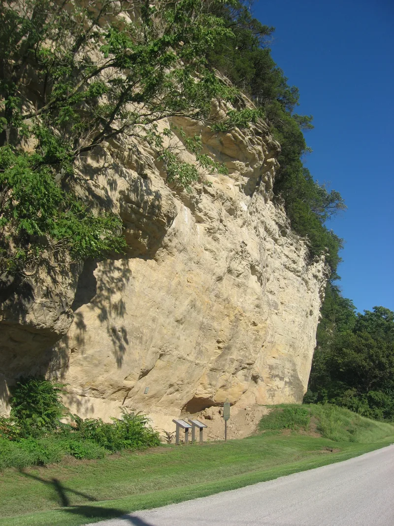 Modoc Rock Shelter, Modoc, Illinois