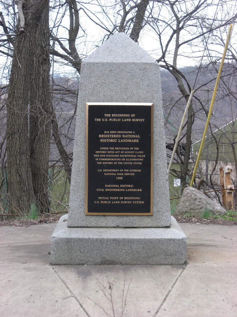 Beginning Point of the U.S. Public Land Survey, East Liverpool, Ohio