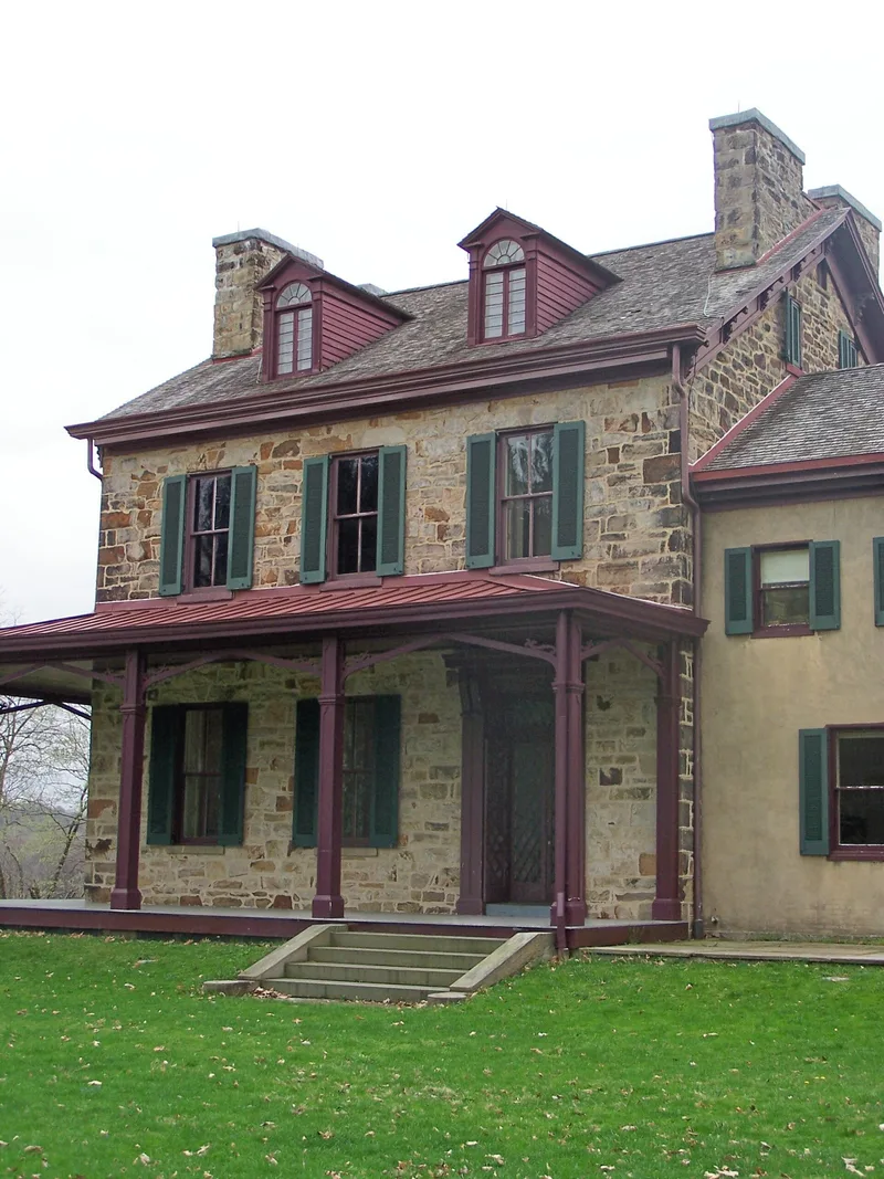 Gallatin, Albert, House; Friendship Hill National Historic Site, Point Marion, Pennsylvania