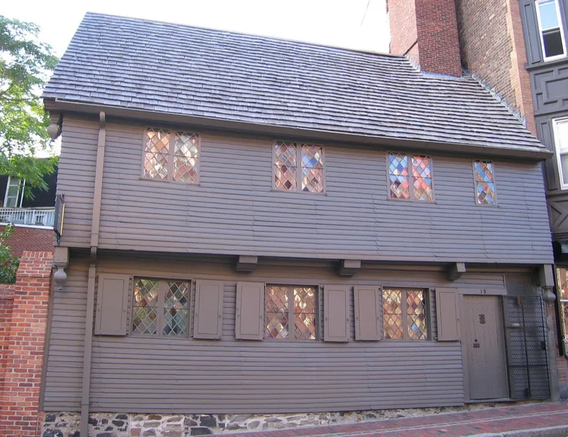 Revere, Paul, House, Boston, Massachusetts