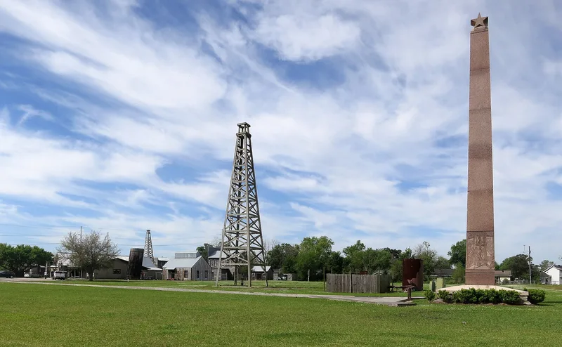 Lucas Gusher, Spindletop Oil Field, Beaumont, Texas