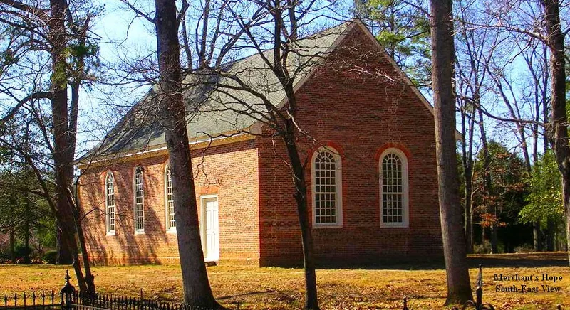 Merchant's Hope Church, Hopewell, Virginia