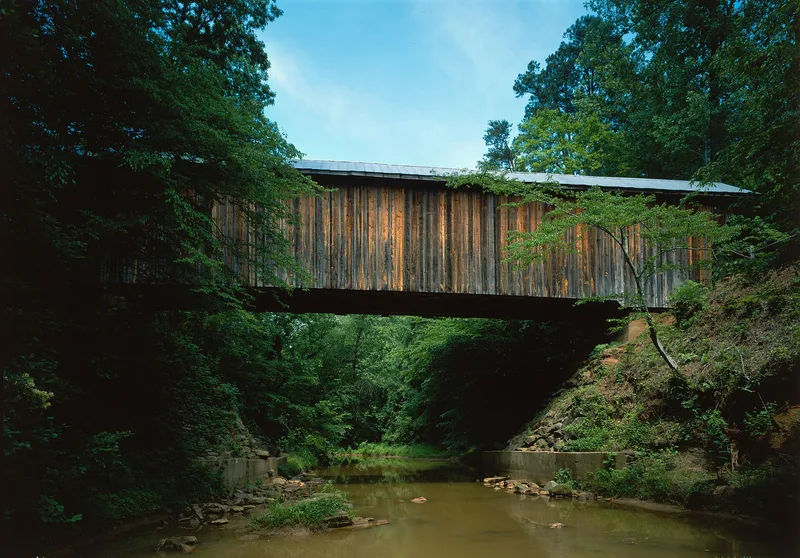Bunker Hill Covered Bridge, Claremont, North Carolina