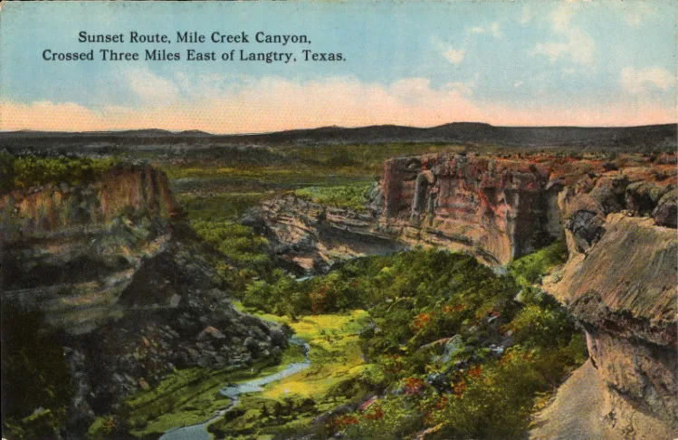 Mile Canyon, Texas