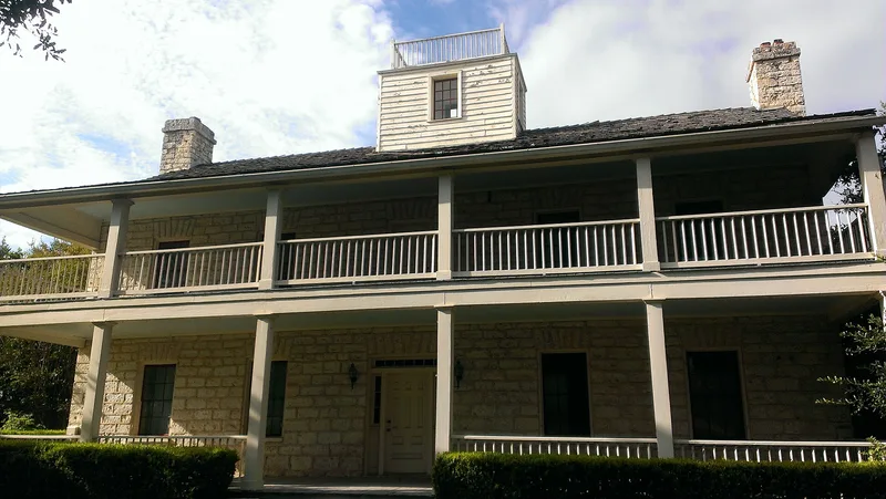 Merrell, Capt. Nelson, House, Round Rock, Texas