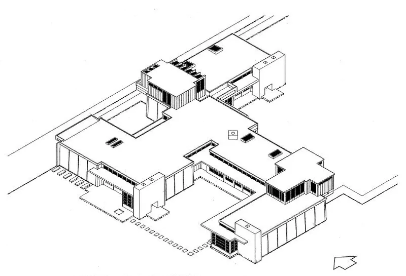 Schindler, R. M., House, West Hollywood, California